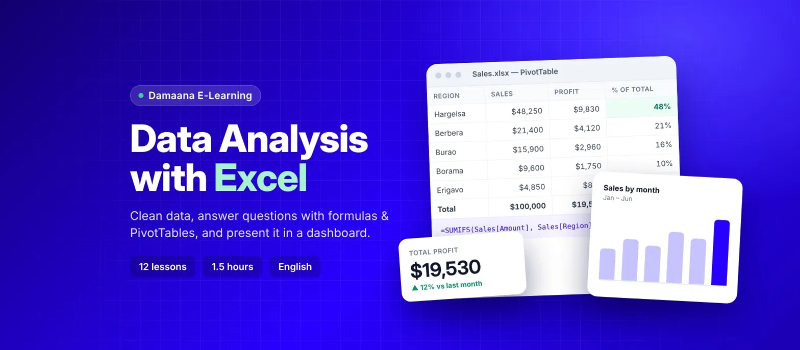 Data Analysis with Excel